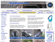 Tablet Screenshot of draindomain.com